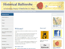 Tablet Screenshot of historicalballinrobe.com